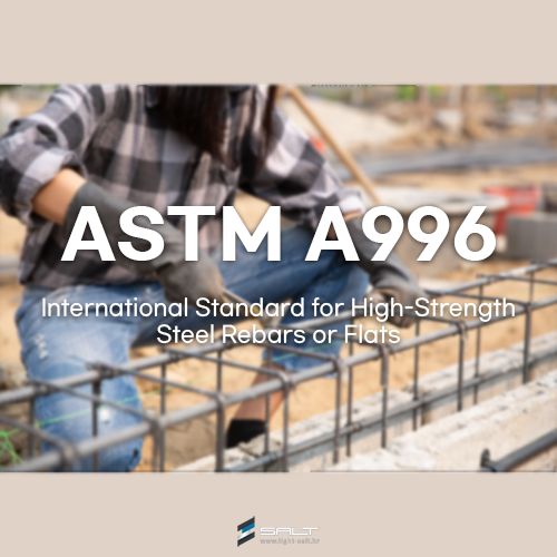 ASTM A996 / A996M – International Standard for High-Strength Steel Rebars or Flats