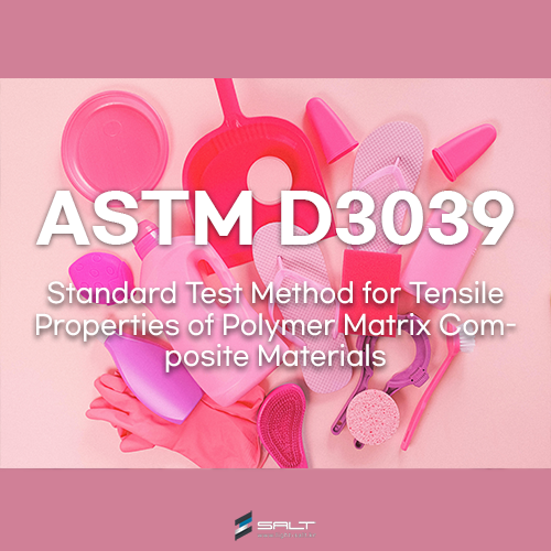 ASTM D3039 is a standard test method for measuring the tensile properties of fiber-reinforced plasti